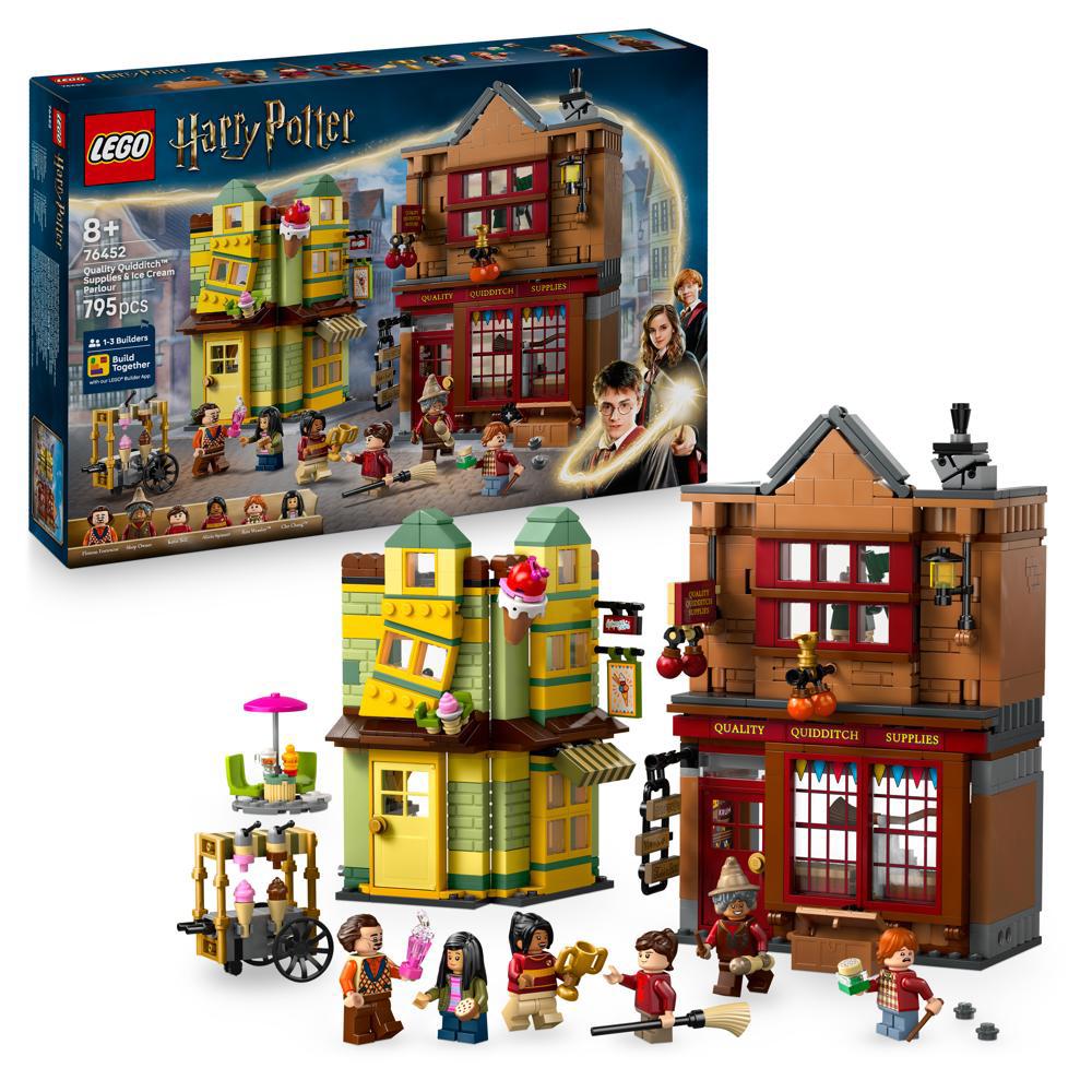 Lego Quidditch Supplies and Ice Cream Shop Set